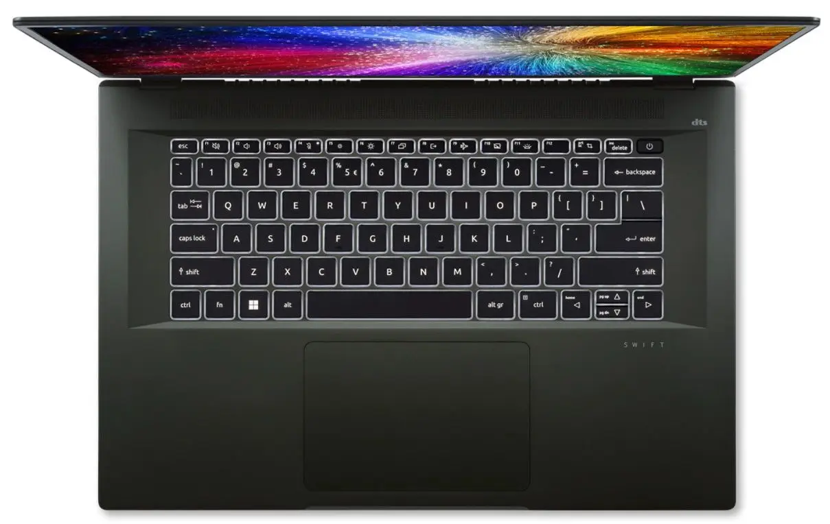 Ноутбук Acer Swift Edge SFA16-41 AMD Ryzen 5 6600U 16GB DDR4/512GB SSD (Black) - 4