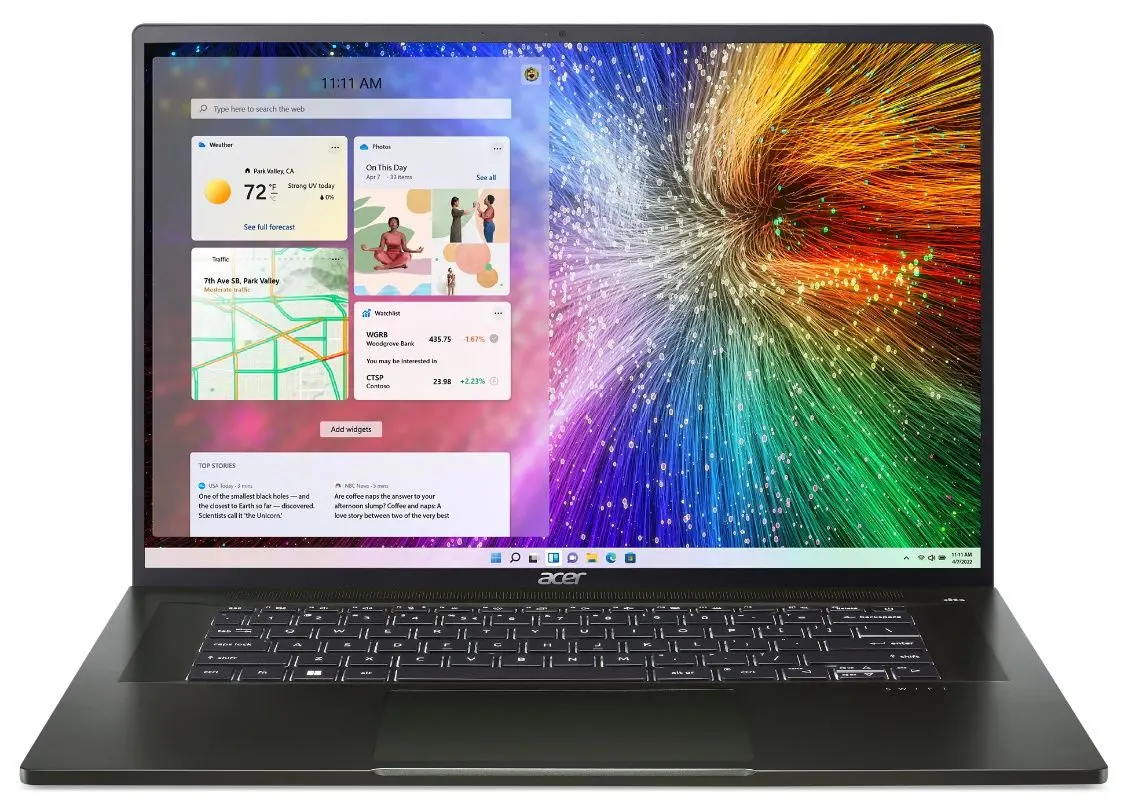 Ноутбук Acer Swift Edge SFA16-41 AMD Ryzen 5 6600U 16GB DDR4/512GB SSD (Black)