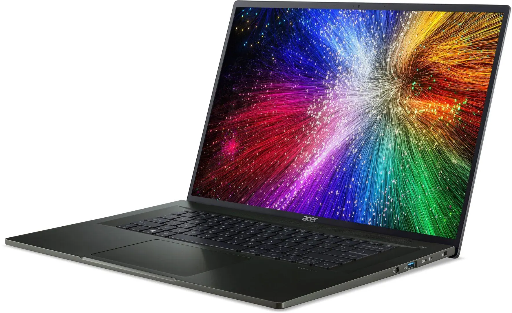 Laptop Acer Swift Edge SFA16-41 AMD Ryzen 7 Pro 6850U 32GB DDR5/1TB SSD/1TB HDD W11Pro (Black)