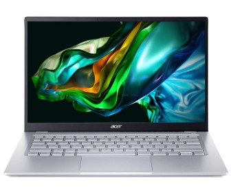 Ноутбук Acer Swift Go 14 SFG14-41-R0TL AMD Ryzen 5 7530U 8GB LPDDR4X/512GB SSD (Silver)