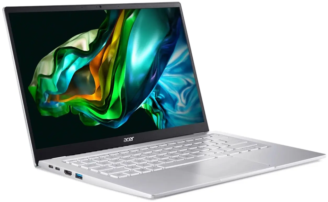 Laptop Acer Swift Go 14 SFG14-41-R9NK AMD Ryzen 7 7730U 16GB LPDDR4X/1TB SSD (Silver)