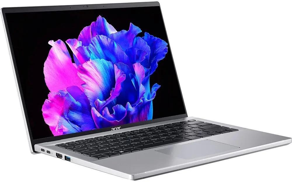 Ноутбук Acer Swift Go 14 SFG14-42-R90G AMD Ryzen 5 7640U 16GB LPDDR5/512GB SSD (Silver)