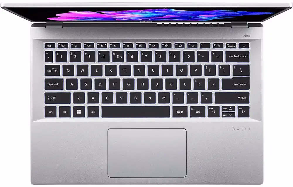 Ноутбук Acer Swift Go 14 SFG14-42-R90G AMD Ryzen 5 7640U 16GB LPDDR5/512GB SSD (Silver)