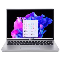 Laptop Acer Swift Go 14 SFG14-71-589R Intel Core i5-13500H 16GB LPDDR5/512GB SSD W11 Home (Silver) Thumb