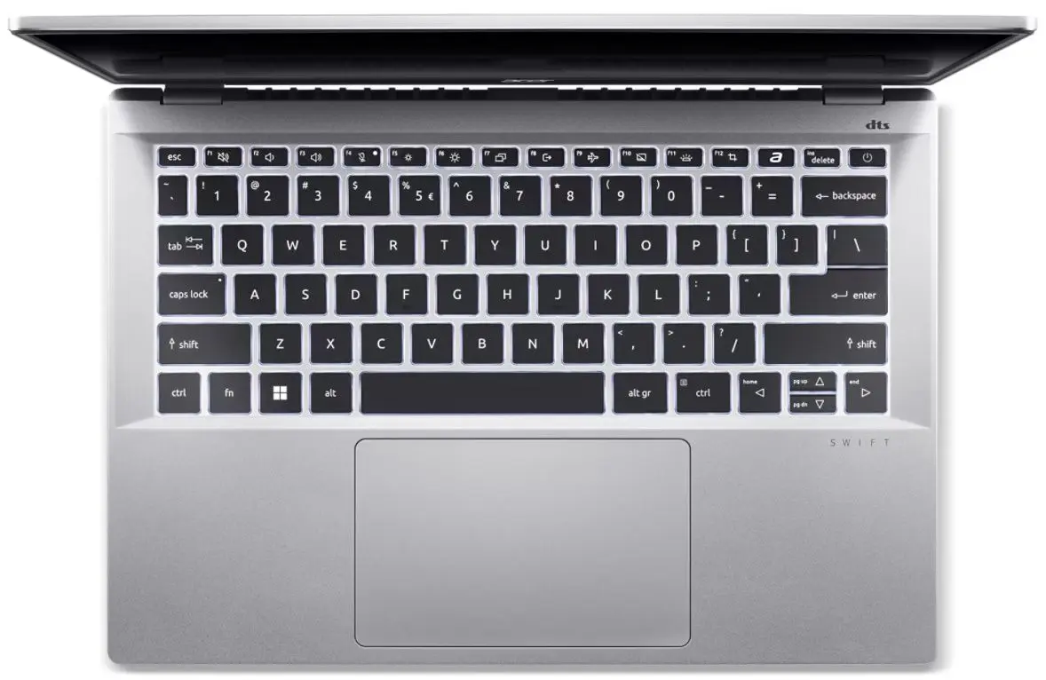 Ноутбук Acer Swift Go 14 SFG14-72-54CH Intel Core Ultra 5 125H 16GB LPDDR5X/1TB SSD W11H (Silver) - 4