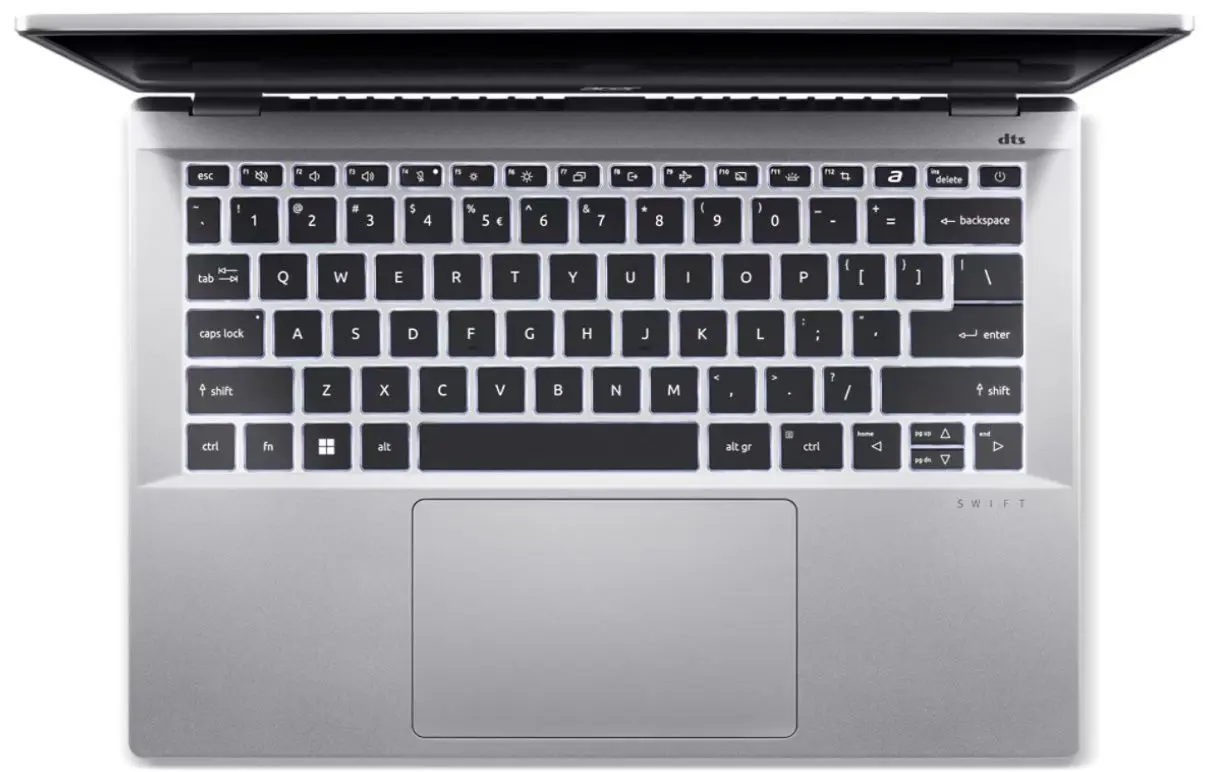 Ноутбук Acer Swift Go 14 SFG14-72-783Y Intel Core Ultra 7 155H 16GB LPDDR5X/512GB SSD W11H (Silver) - 4