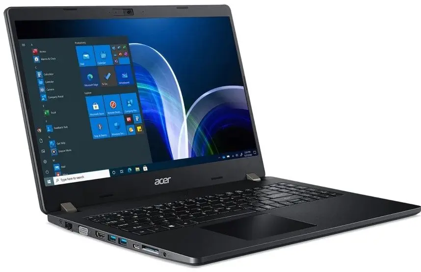 Laptop Acer Travel Mate TMP215-41 AMD Ryzen 3 Pro 5450U 8GB DDR4/128+512GB SSD W11Pro (Black) - 2