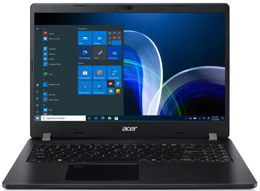 Laptop Acer Travel Mate TMP215-53 Intel Core i7-1165G7 8GB DDR4/512GB SSD (Black)