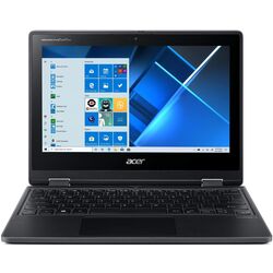 Laptop Acer TravelMate Spin B3 TMB311RN-31-P8XZ Intel Pentium Silver N5030 4Gb DDR4/128Gb SSD W10Pro (Black)