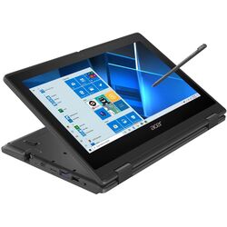 Ноутбук Acer TravelMate Spin B3 TMB311RN-31-P8XZ Intel Pentium Silver N5030 4Gb DDR4/128Gb SSD W10Pro (Black) Thumb