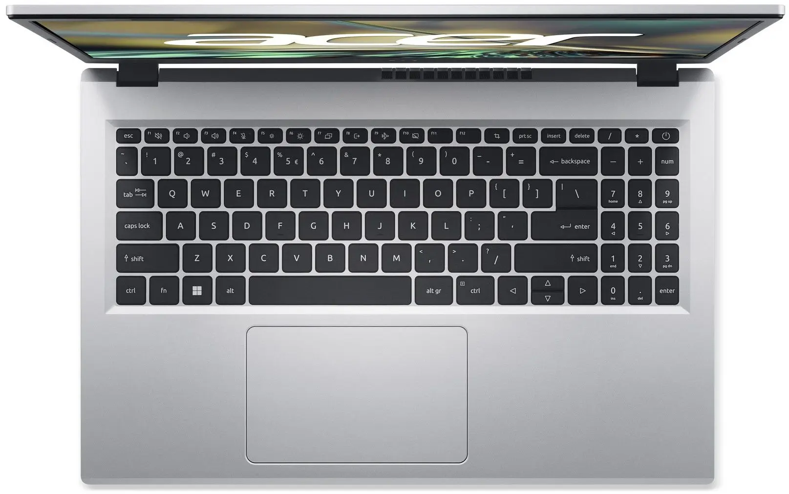 Ноутбук Aspire A315-510P NX.KDHEU.00B Intel Core i3 N305 16GB DDR5/512GB SSD (Pure Silver)