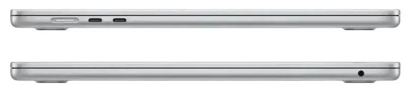 Laptop Apple MacBook Air A2941 Apple M2 8GB/256GB SSD (Silver)