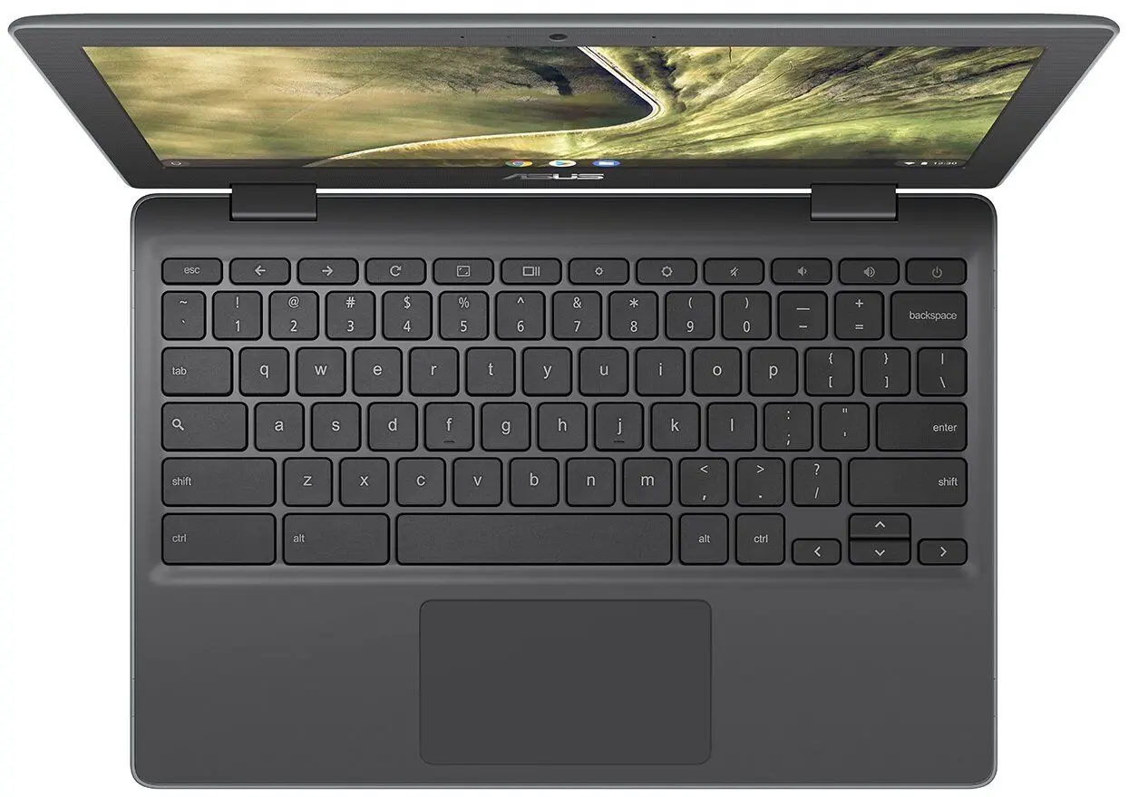 Laptop Asus Chromebook C204MA-GJ0455 Intel Celeron N4020 4GB LPDDR4/64GB eMMC (Dark Grey)