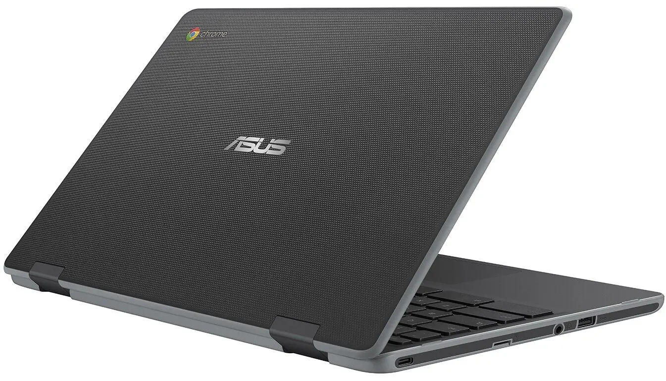 Laptop Asus Chromebook C204MA-GJ0455 Intel Celeron N4020 4GB LPDDR4/64GB eMMC (Dark Grey)
