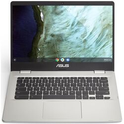 Laptop Asus Chromebook C423 Intel Celeron N3350 4GB DDR4/64GB eMMC (Silver) Thumb