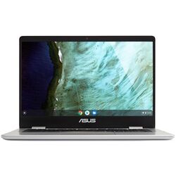 Laptop Asus Chromebook C423 Intel Celeron N3350 4GB DDR4/64GB eMMC (Silver)