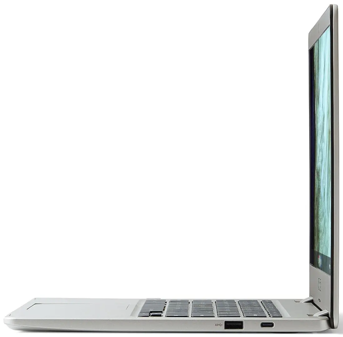 Laptop Asus Chromebook C423 Intel Celeron N3350 4GB DDR4/64GB eMMC (Silver)