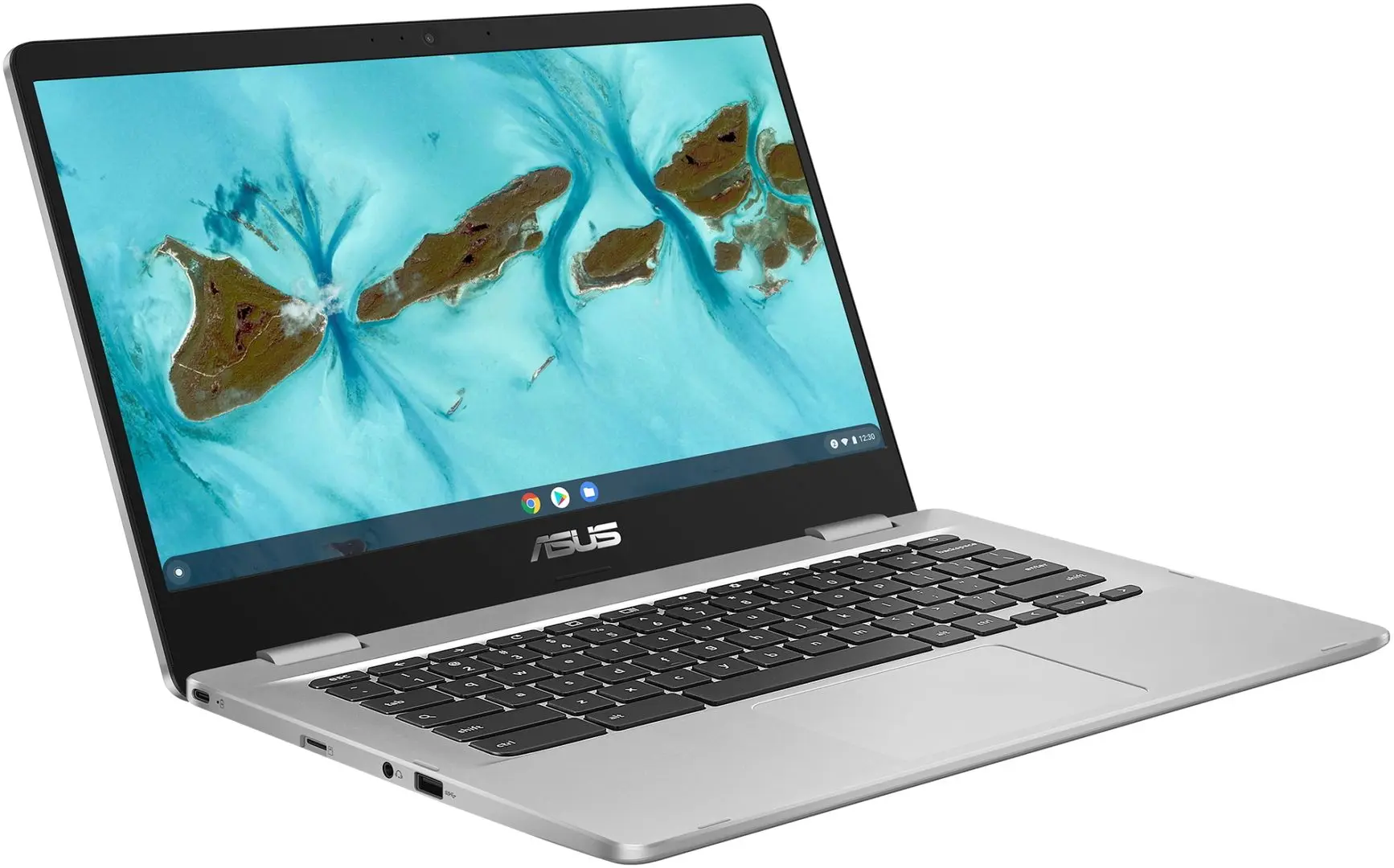 Laptop Asus Chromebook C424MA-EB0138 Intel Celeron N4120 4GB LPDDR4/128GB eMMC Chrome OS (Silver)