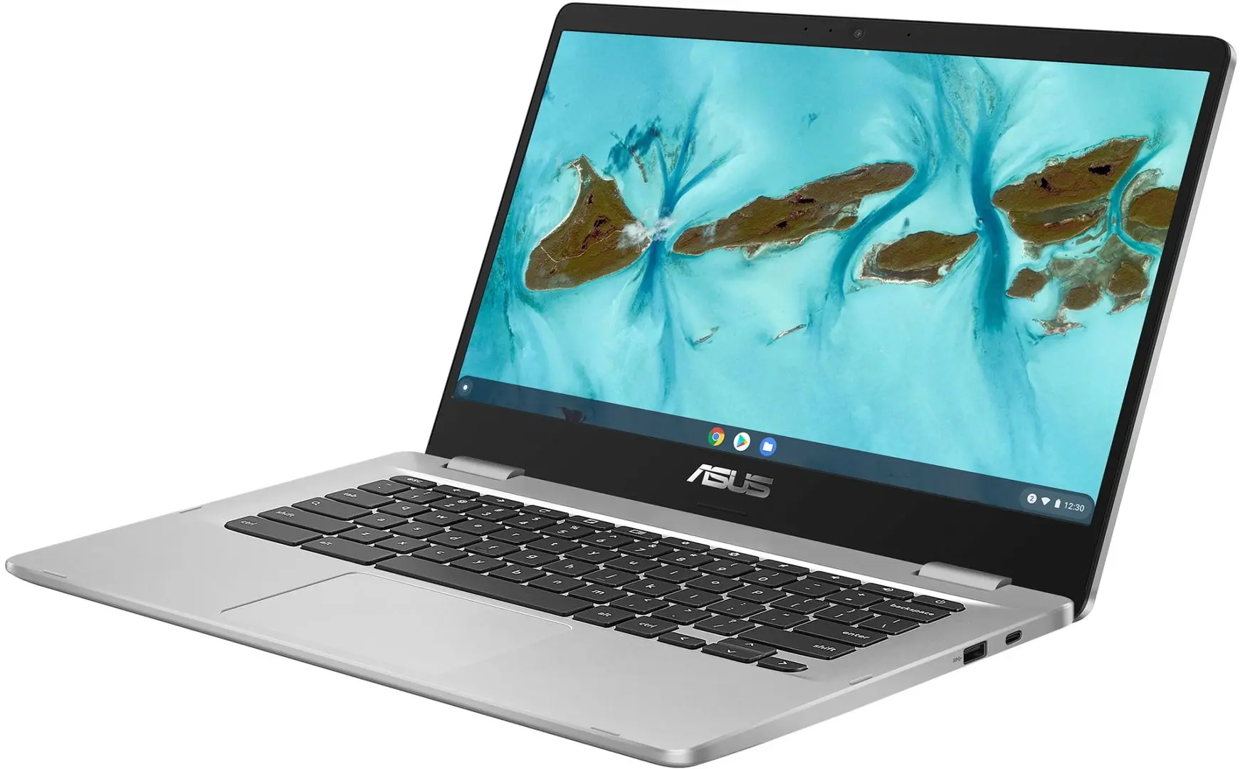Laptop Asus Chromebook C424MA-EB0138 Intel Celeron N4120 4GB LPDDR4/128GB eMMC Chrome OS (Silver)