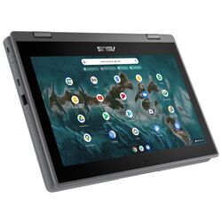 Laptop Asus Chromebook CR1100FKA-BP0412 Intel Pentium Silver N6000 8GB LPDDR4X/32GB eMMC (Dark Grey) Thumb