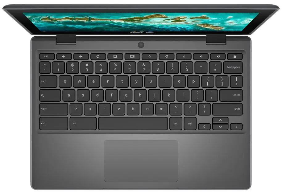 Laptop Asus Chromebook CR1100FKA-BP0412 Intel Pentium Silver N6000 8GB LPDDR4X/32GB eMMC (Dark Grey)