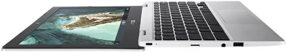 Laptop Asus Chromebook CX1 CB1101CMA-GJ0021 Intel Celeron N4120 4GB LPDDR4/64GB eMMC Chrome OS (Silver)