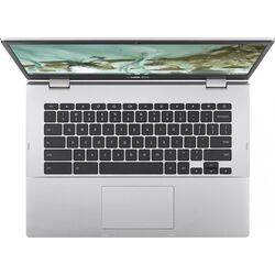 Ноутбук Asus Chromebook CX1400CNA-EK0139 Intel Celeron N3350 4GB LPDDR4/64GB eMMC (Transparent Silver) Thumb