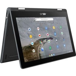 Laptop Asus Chromebook Flip C214MA-BW0653 Intel Celeron N4120 4GB LPDDR4/64GB eMMC Chrome OS (Black) Thumb