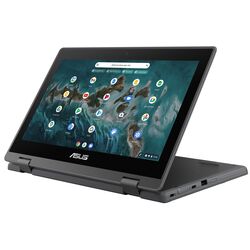 Laptop Asus ChromeBook Flip CR1 CR1100FKA Intel Pentium Silver N6000 8GB DDR4/64GB eMMC (Dark Grey) Thumb