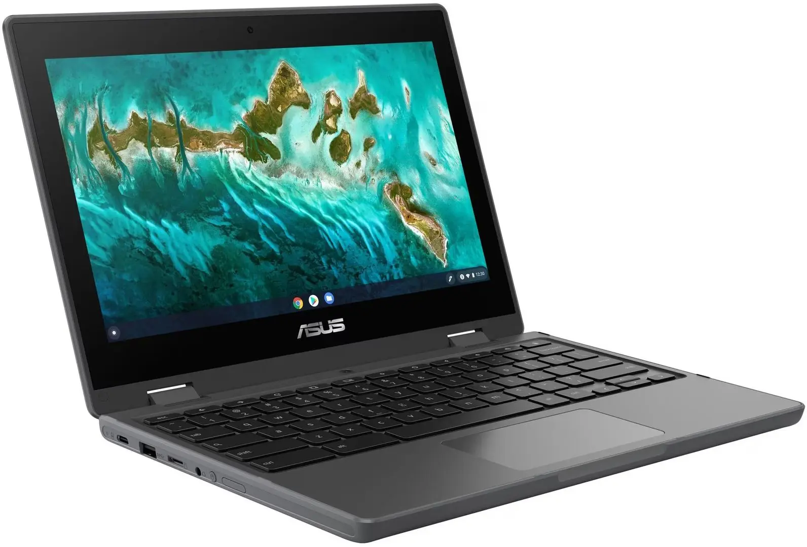 Laptop Asus ChromeBook Flip Intel Celeron N4500 8GB DDR4/64GB eMMC (Dark Grey)