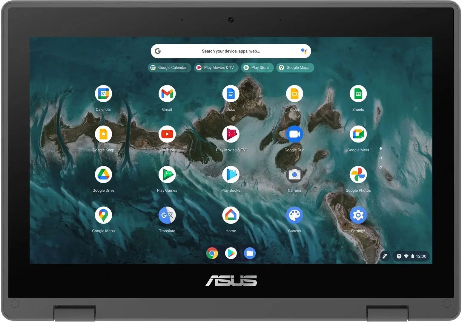 Laptop Asus ChromeBook Flip Intel Celeron N4500 8GB DDR4/64GB eMMC (Dark Grey)