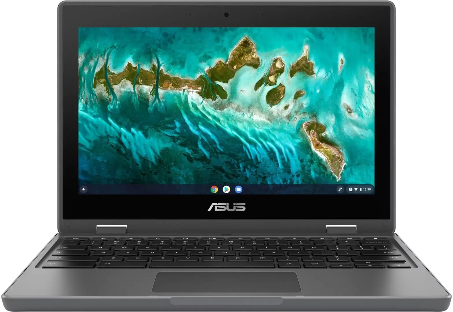 Laptop Asus ChromeBook Flip Intel Celeron N4500 8GB DDR4/64GB eMMC (Dark Grey)