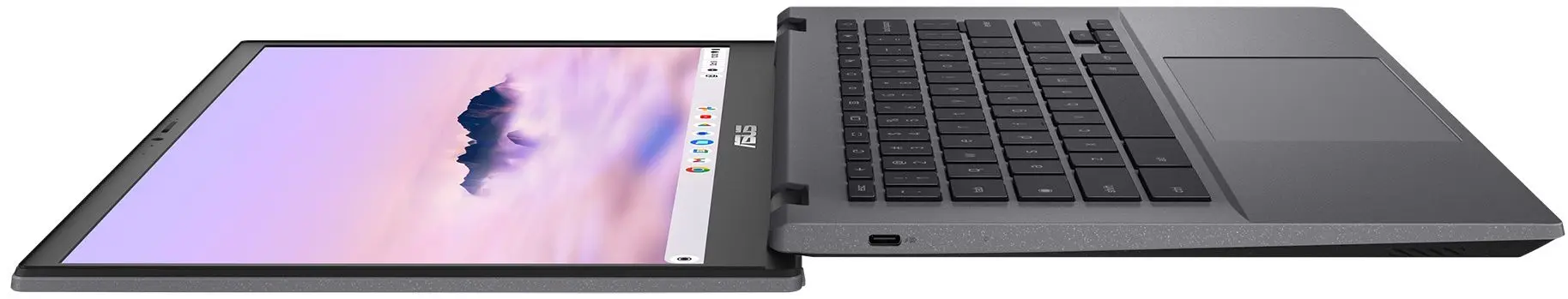 Ноутбук Asus ChromeBook Plus CX34 CX3402CBA-PQ0457 Intel Core i3-1215U 1x8GB LPDDR5 /128GB SSD W11P (Rocky Grey)