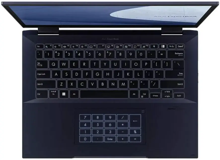 Laptop Asus ExpertBook B7 Flip B7402FBA Intel Core i7-1260P 16GB DDR5/512GB SSD (Star Black)