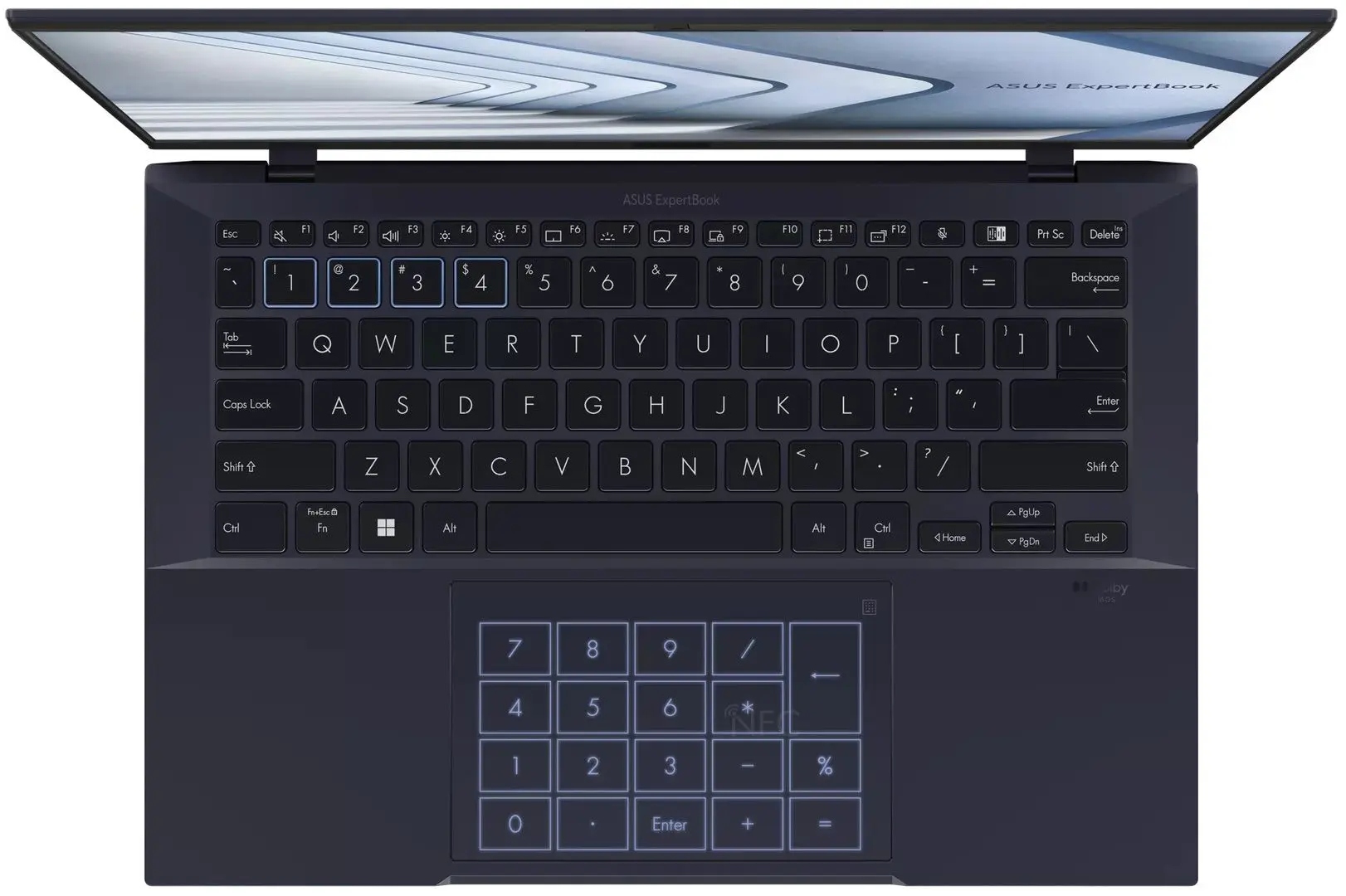 Ноутбук Asus ExpertBook B9 OLED B9403CVA-KM0087 Intel Core i5-1335U 1x16GB LPDDR5 /1TB SSD W11P (Star Black)