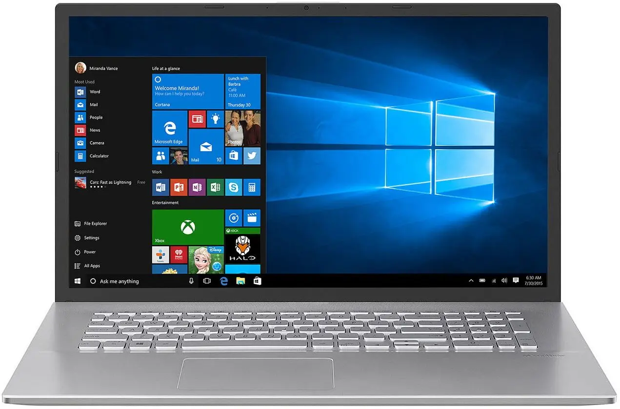 Ноутбук Asus P1701CE Intel Core i3-1115G4 4GB DDR4/256GB SSD (Silver)