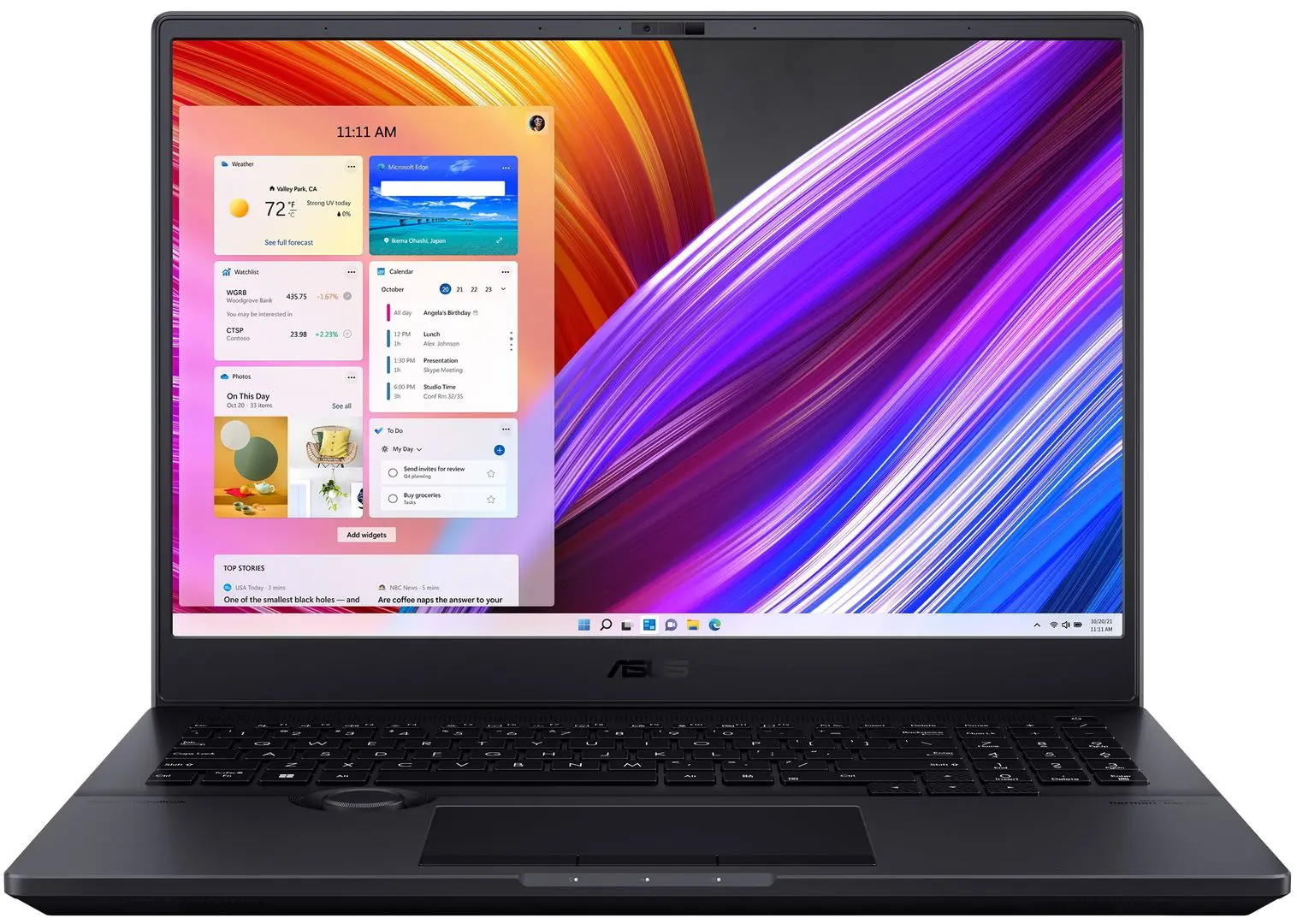 Laptop Asus ProArt Studiobook 16 OLED H5600QM AMD Ryzen 9 5900HX 32Gb DDR4/1Tb SSD (Star Black)