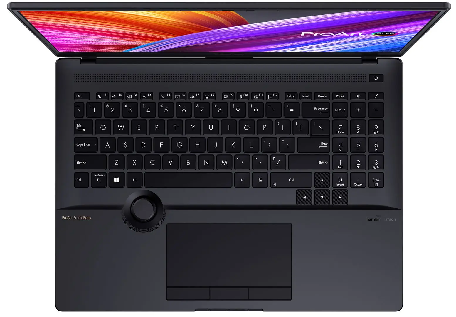 Laptop Asus ProArt Studiobook 16 OLED H7600ZX-L2017X Intel Core i7-12700H 32GB DDR5/1TB+1TB SSD (Black) - 2