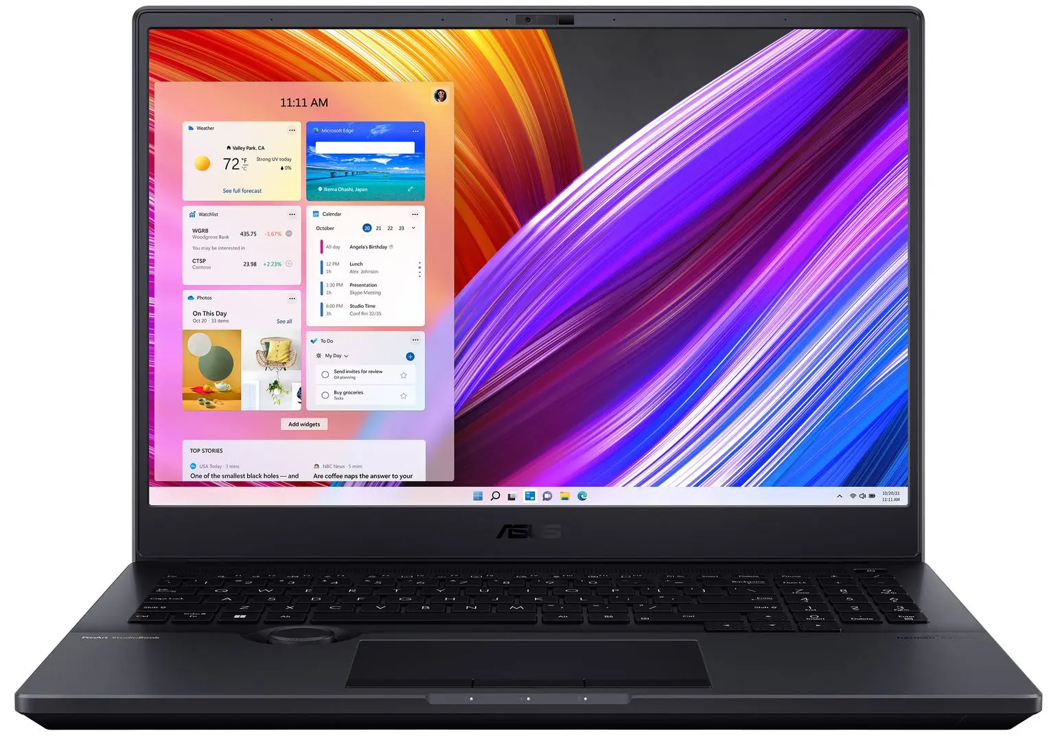 Ноутбук Asus ProArt Studiobook Pro 16 OLED W7600H5A-L2031X Intel Core i7-11800H 64GB DDR4/1TB+1TB SSD (Star Black)