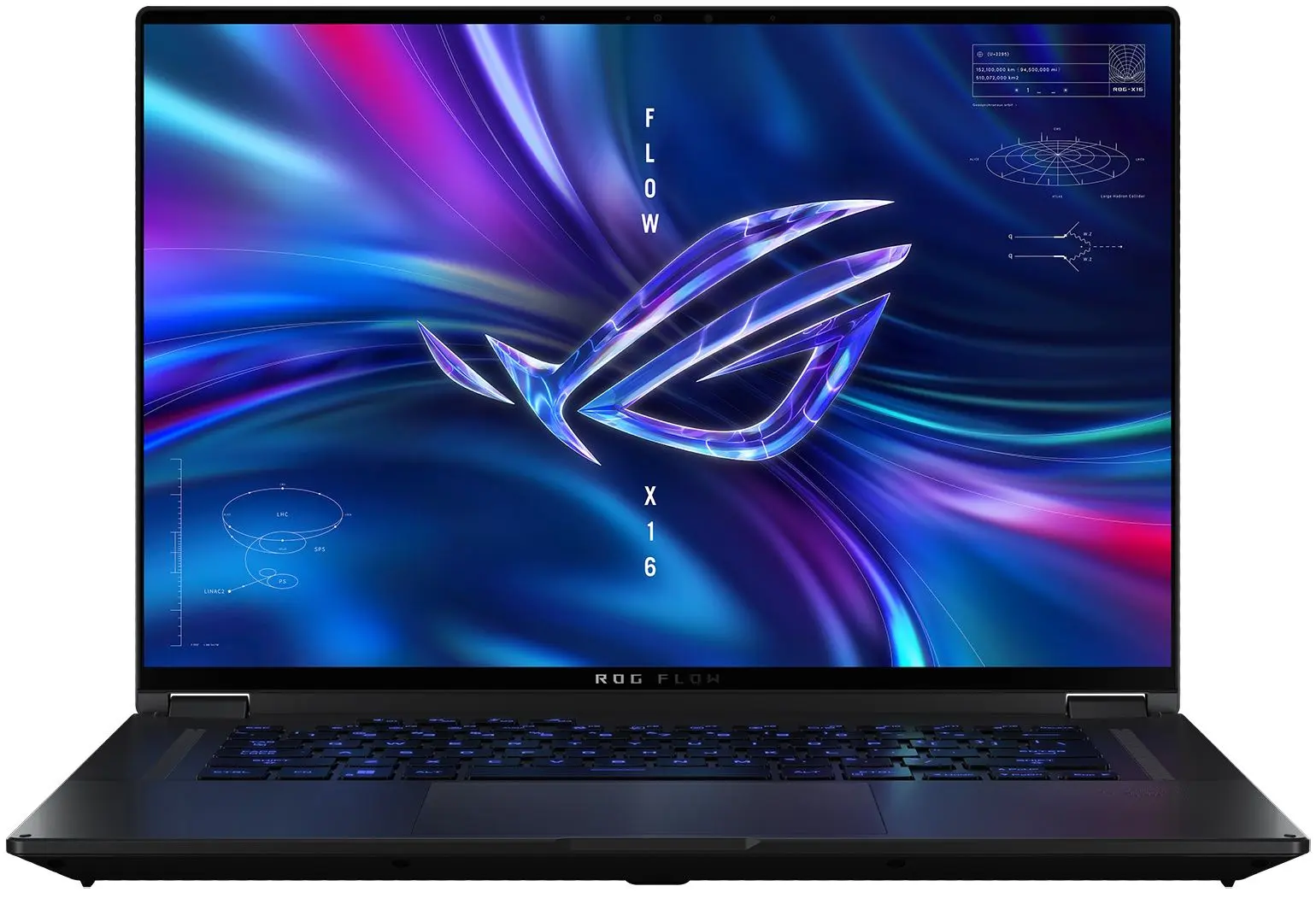 Laptop Asus ROG Flow X16 GV601VI-NL043X Intel Core i9-13900H 1x16GB DDR5/1TB SSD W11P (Off Black)