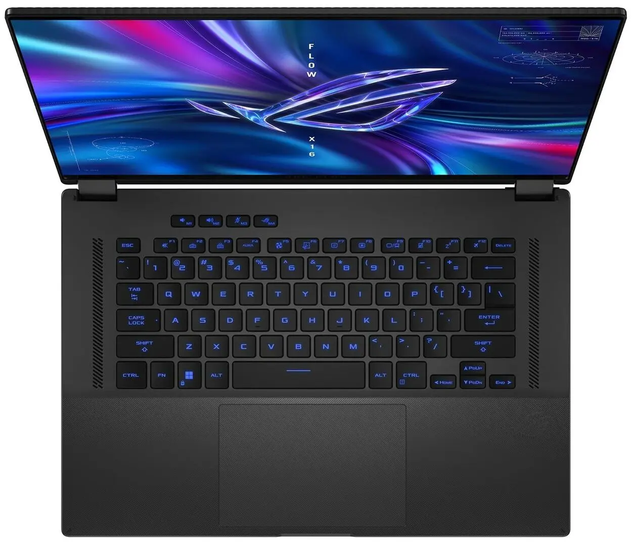 Laptop Asus ROG Flow X16 GV601VV-NF025W Intel Core i9-13900H 16GB DDR5/1TB SSD W11Home (Black) - 2