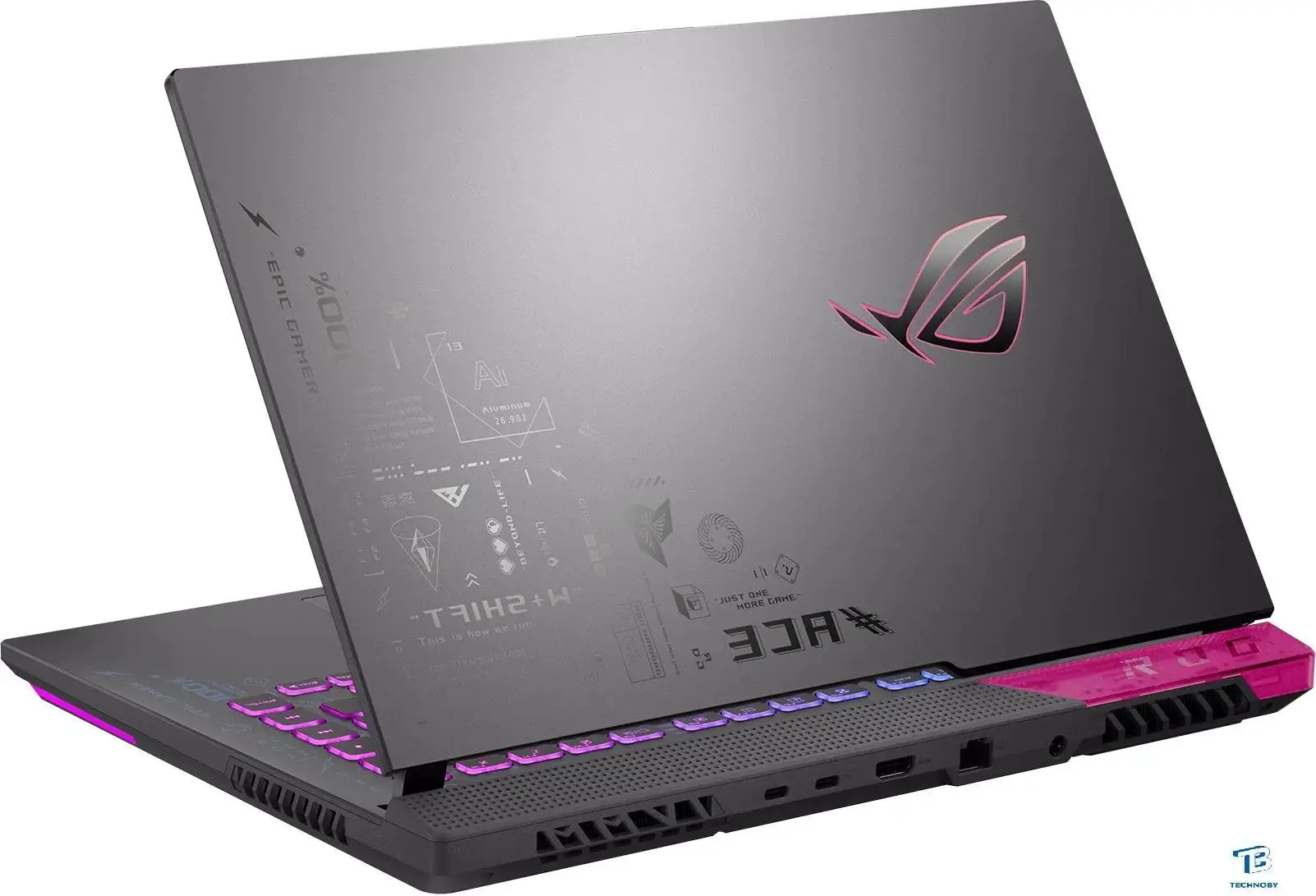 Laptop Asus Rog Strix G15 G513RM AMD Ryzen 7 6800H 16GB DDR4/512GB SSD (Eclipse Gray) - 6