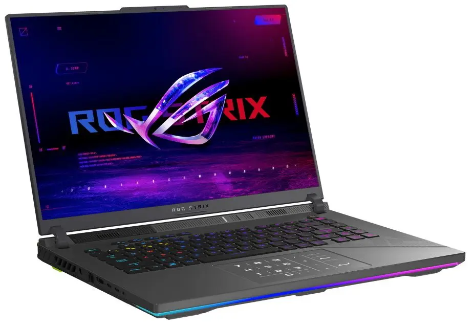 Laptop Asus Rog Strix G16 G614JIR-N4075 Intel Core i9-14900HX 2x16GB DDR5/1TB SSD (Eclipse Grey)