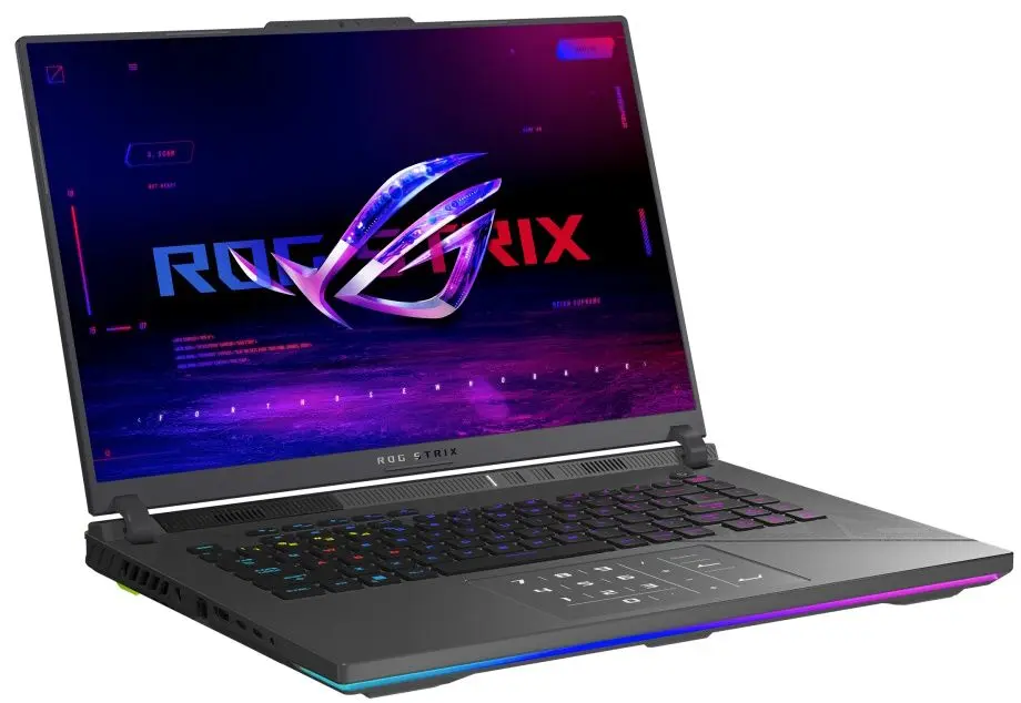 Laptop Asus ROG Strix G16 G614JVR-N4077 Intel Core i9 14900HX 16GB DDR5/1TB SSD (Eclipse Gray) - 3