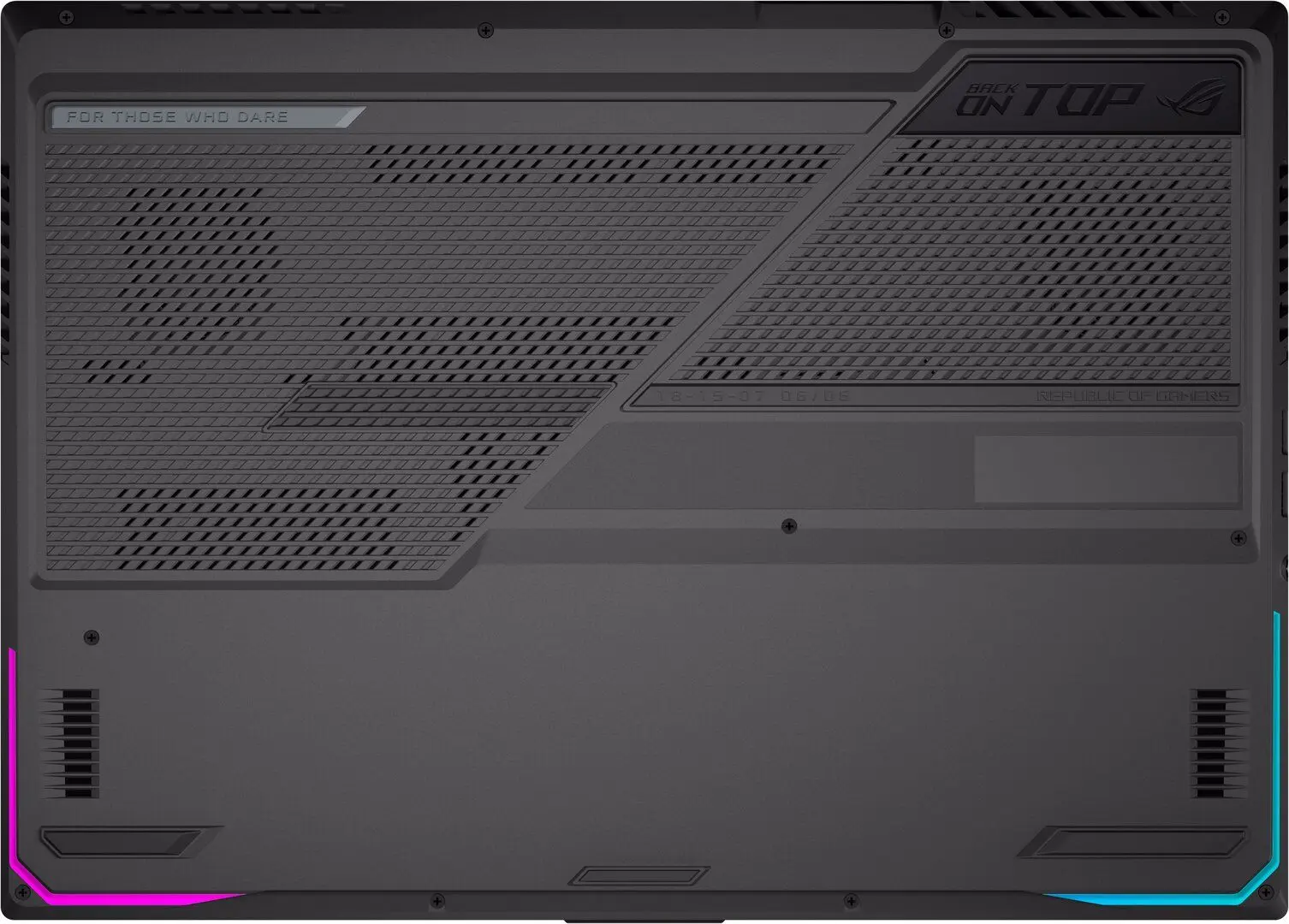 Laptop Asus Rog Strix G17  G713RM-KH096 AMD Ryzen 7 6800H 16GB DDR5/1TB SSD (Eclipse Gray) - 9