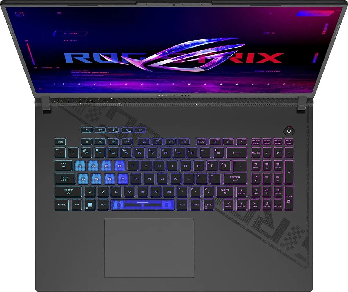 Laptop Asus ROG Strix G18 G814JI Intel Core i7-13650HX 32GB DDR5/1TB SSD Win11 (Grey) - 2