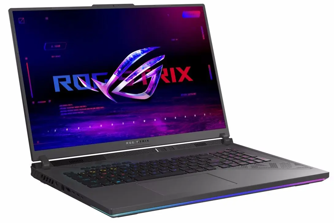 Laptop Asus ROG Strix G18 G814JI-N5077 Intel Core i7-13650HX 32GB DDR5/1TB SSD (Gray) - 4