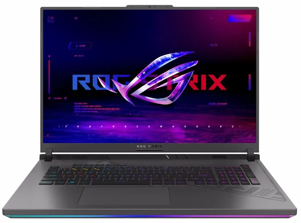 Laptop Asus ROG Strix G18 G814JI-N5077 Intel Core i7-13650HX 32GB DDR5/1TB SSD (Gray)