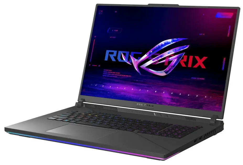 Laptop Asus Rog Strix G18 G814JIR-N6002 Intel Core i9-14900HX 2x16GB DDR5/1TB SSD (Eclipse Grey)