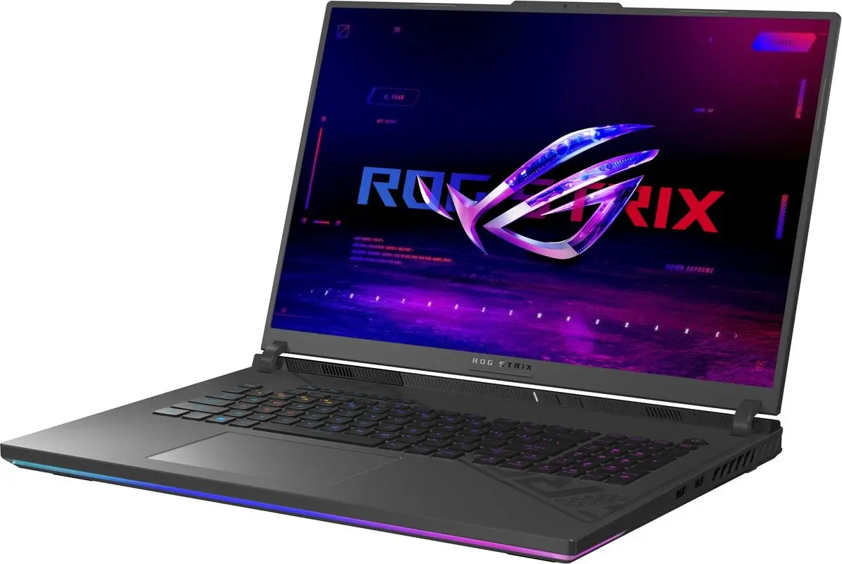 Laptop Asus Rog Strix G18 G814JU-N5048W Intel Core i9-13980HX 16GB DDR4/1TB SSD W11H (Eclipse Grey)